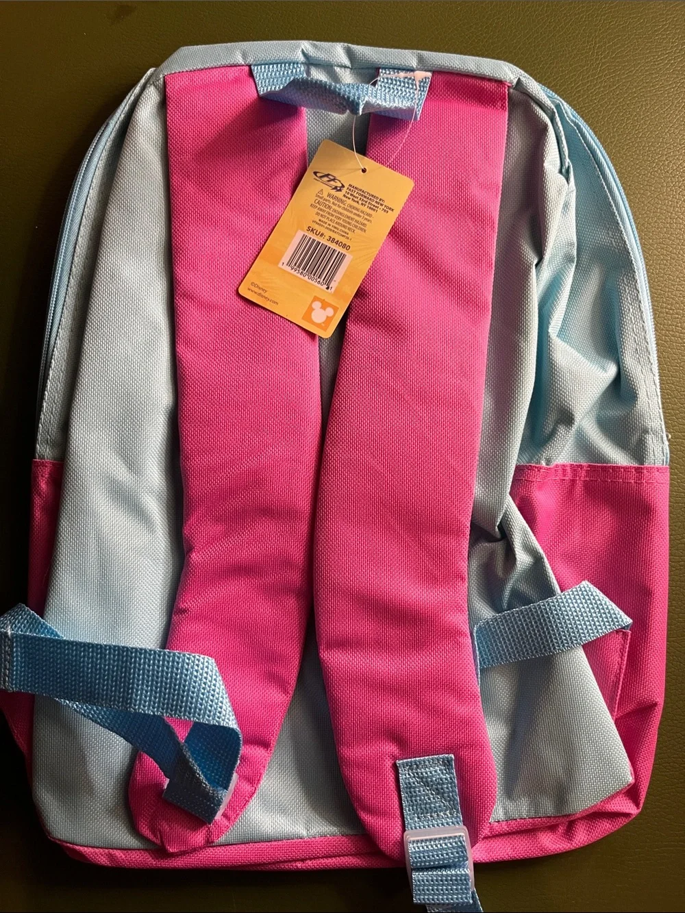 Disney Kids Backpack and Lunch Bag Set - Blue, Pink